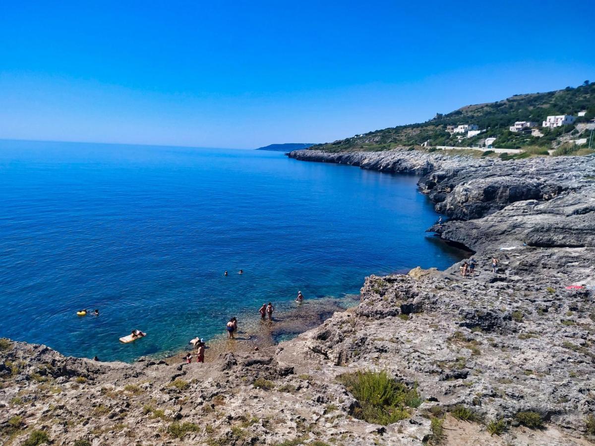 Willa Marina Di Andrano - Alisso, Casa Vista Mare Con Parcheggio Privato E Wifi Zewnętrze zdjęcie