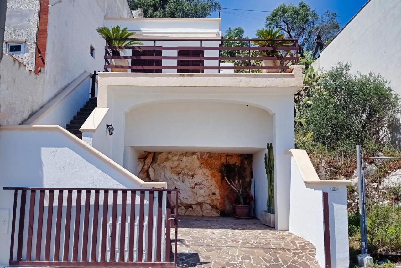 Willa Marina Di Andrano - Alisso, Casa Vista Mare Con Parcheggio Privato E Wifi Zewnętrze zdjęcie